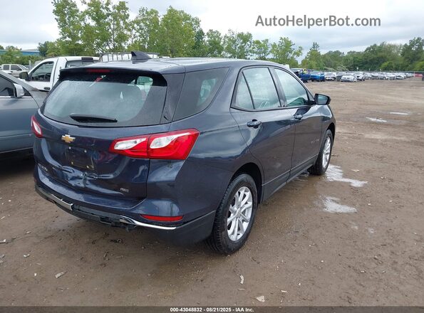 3GNAXREV3JL360738 2018 CHEVROLET EQUINOX Blue 
