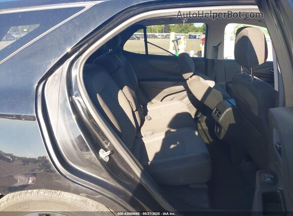 3GNAXUEV6NL242000 2022 CHEVROLET EQUINOX Black Widok naklejki z numerem VIN