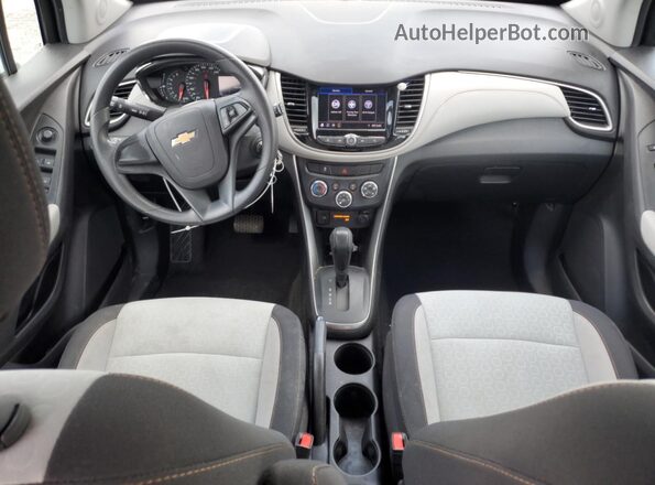 3GNCJKSB9LL232292 2020 CHEVROLET TRAX White Widok deski rozdzielczej