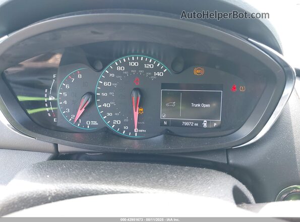 3GNCJLSB2LL124215 2020 CHEVROLET TRAX Red უკანა სავარძლების ხედი