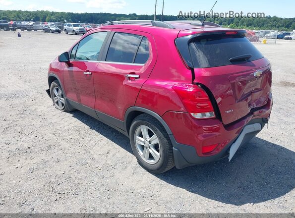3GNCJLSB2LL124215 2020 CHEVROLET TRAX Red უკანა მარცხენა