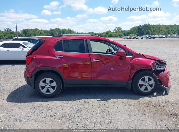 3GNCJLSB2LL124215 2020 CHEVROLET TRAX Red უკანა სალონის ხედი