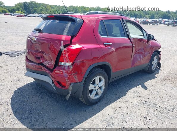 3GNCJLSB2LL124215 2020 CHEVROLET TRAX Red უკანა მარჯვენა