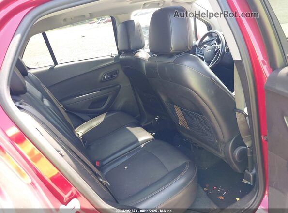 3GNCJLSB2LL124215 2020 CHEVROLET TRAX Red VIN კოდის სტიკერის ხედი