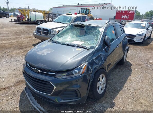 3GNCJLSB4LL253010 2020 CHEVROLET TRAX Gray წინა ხედი