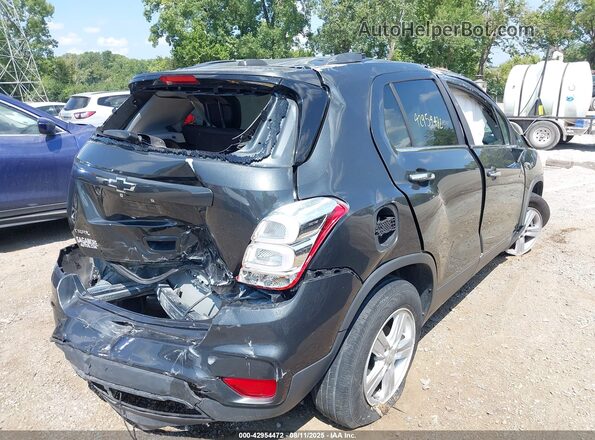 3GNCJLSB4LL253010 2020 CHEVROLET TRAX Gray უკანა მარჯვენა