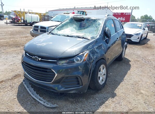 3GNCJLSB4LL253010 2020 CHEVROLET TRAX Gray წინა მარცხენა ხედი სამი მეოთხედიდან