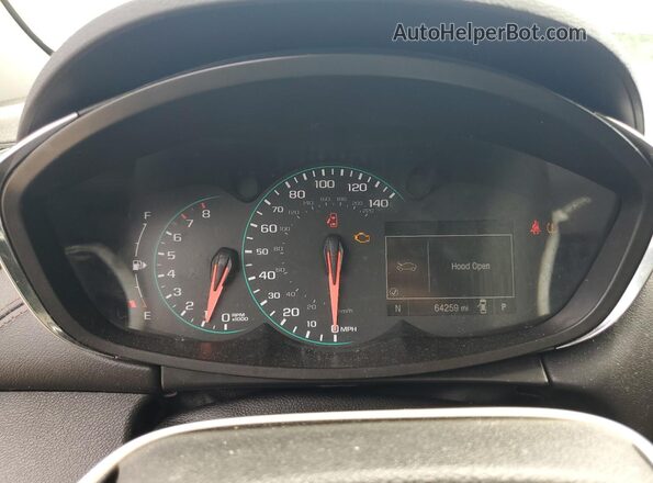 3GNCJLSB5JL349399 2018 CHEVROLET TRAX Blue 