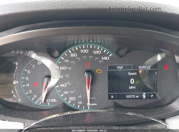 3GNCJRSB2LL216489 2020 CHEVROLET TRAX Blue Widok tylnych siedzeń