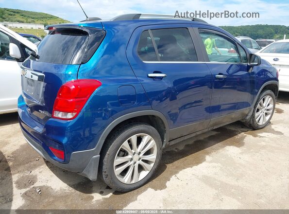 3GNCJRSB2LL216489 2020 CHEVROLET TRAX Blue Tył prawy