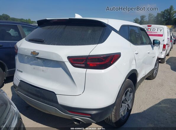 3GNKBCR45SS201681 2025 CHEVROLET BLAZER Белый Задняя правая четверть