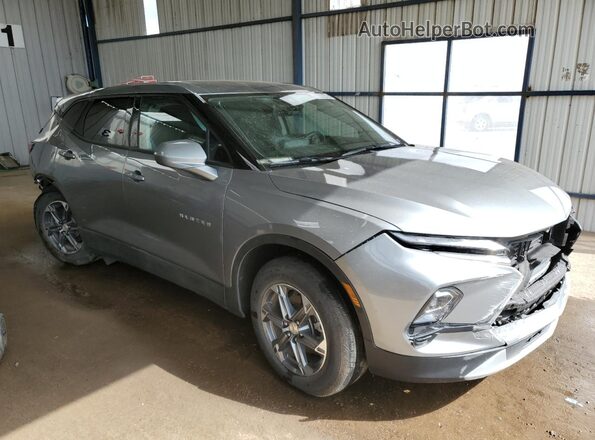 3GNKBCR46SS158890 2025 CHEVROLET BLAZER Gray Front right