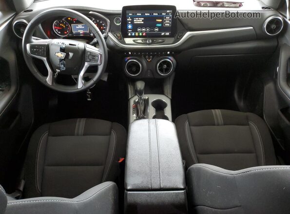 3GNKBCR46SS158890 2025 CHEVROLET BLAZER Gray Dashboard view