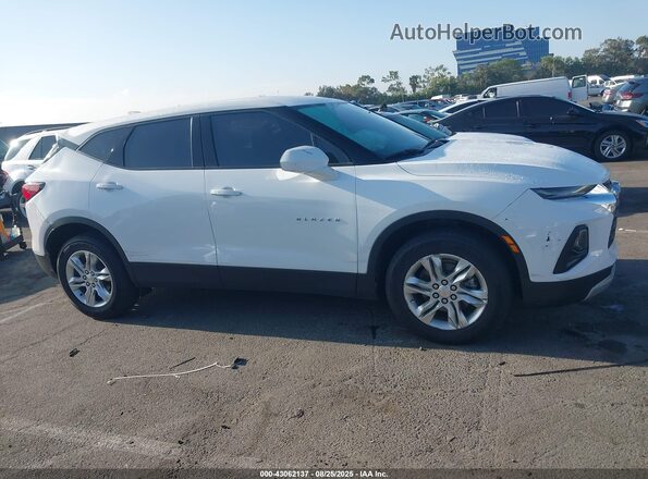 3GNKBCRS0MS504370 2021 CHEVROLET BLAZER Белый 