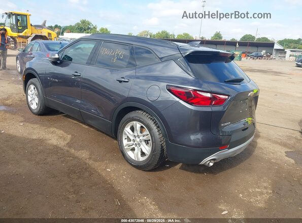 3GNKBCRS0MS536199 2021 CHEVROLET BLAZER Серый Задняя левая четверть