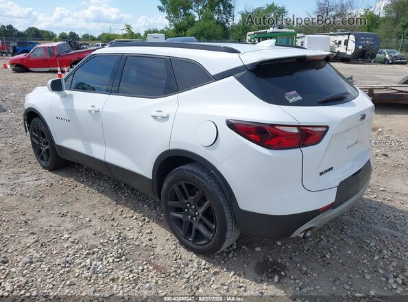 3GNKBCRS4LS599076 2020 CHEVROLET BLAZER Белый Задняя левая четверть