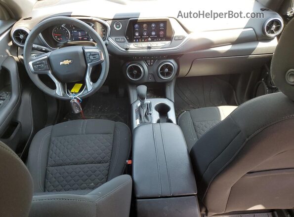 3GNKBCRSXMS582879 2021 CHEVROLET BLAZER Черный Вид панели приборов