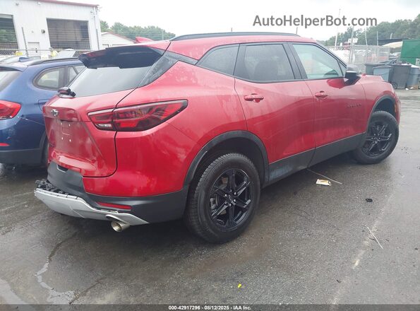 3GNKBDR48PS175901 2023 CHEVROLET BLAZER Burgundy 