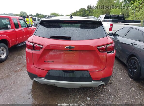 3GNKBDR49MS564834 2021 CHEVROLET BLAZER Red 