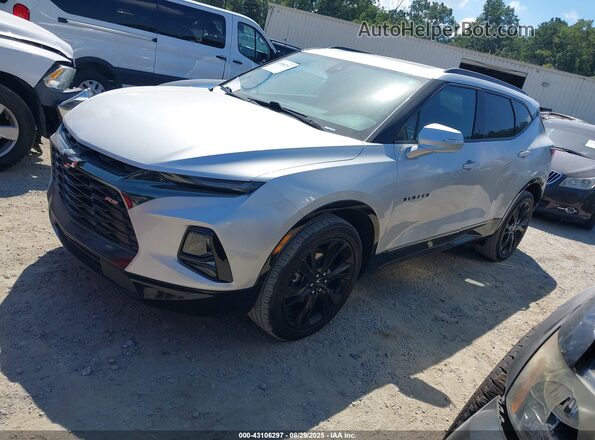 3GNKBERS3MS531879 2021 CHEVROLET BLAZER Silver 