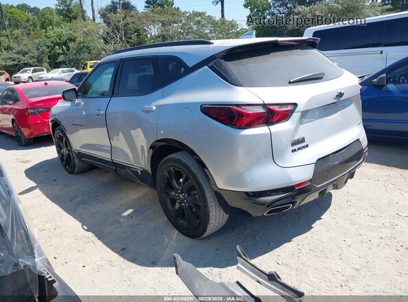 3GNKBERS3MS531879 2021 CHEVROLET BLAZER Silver 