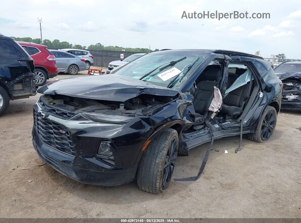 3GNKBERS9MS568225 2021 CHEVROLET BLAZER Black Front left