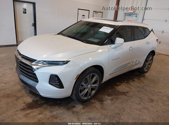 3GNKBFRS6MS557754 2021 CHEVROLET BLAZER White Передня ліва чверть