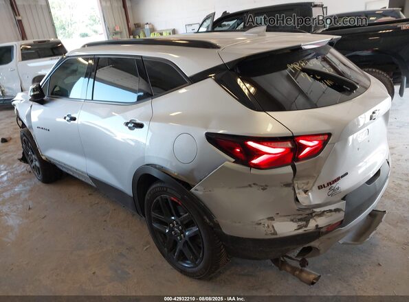 3GNKBHRS3MS517157 2021 CHEVROLET BLAZER Серебряный Задняя левая четверть
