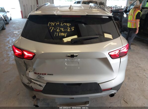 3GNKBHRS3MS517157 2021 CHEVROLET BLAZER Серебряный 