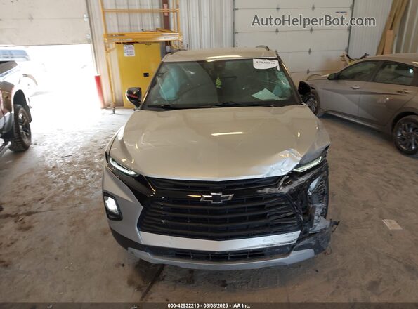 3GNKBHRS3MS517157 2021 CHEVROLET BLAZER Серебряный Вид щитка приборов