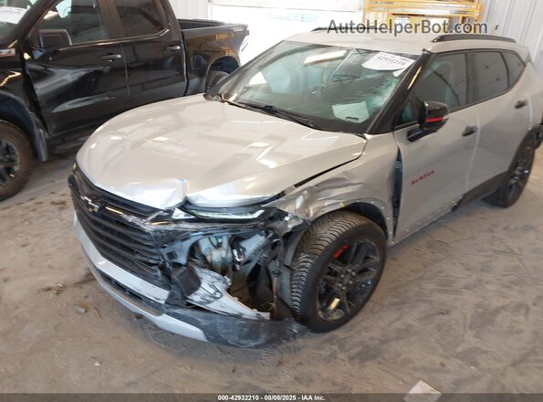 3GNKBHRS3MS517157 2021 CHEVROLET BLAZER Серебряный Вид спереди