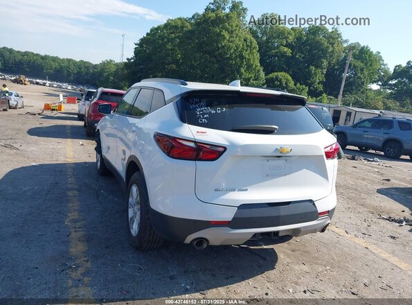 3GNKBHRS5MS560396 2021 CHEVROLET BLAZER Белый Задняя левая четверть