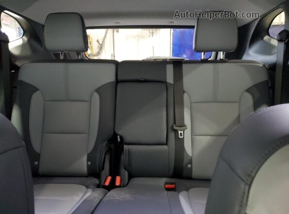 3GNKBJRS0MS501330 2021 CHEVROLET BLAZER Black უკანა სავარძლების ხედი