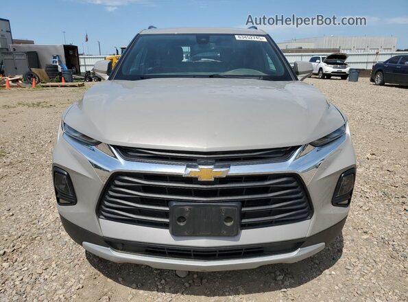 3GNKBJRS9MS507174 2021 CHEVROLET BLAZER Gray Front view