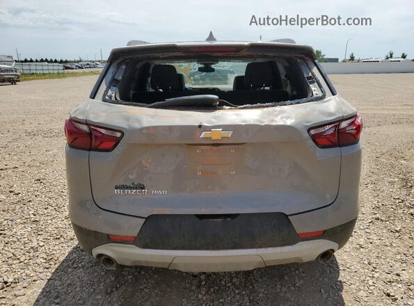 3GNKBJRS9MS507174 2021 CHEVROLET BLAZER Gray Rear view