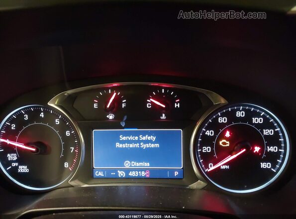 3GNKBJRSXLS618735 2020 CHEVROLET BLAZER Gray უკანა სავარძლების ხედი