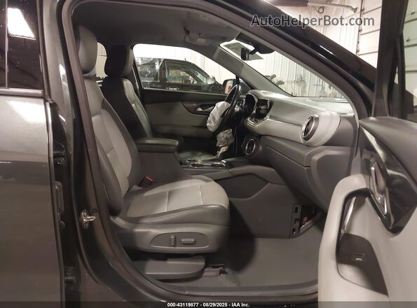 3GNKBJRSXLS618735 2020 CHEVROLET BLAZER Gray წინა სალონის ხედი
