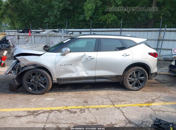 3GNKBKRS5MS574473 2021 CHEVROLET BLAZER Silver 