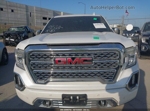 3GTP8FED6LG282411 2020 GMC SIERRA White ხელსაწყოთა პანელის ხედი
