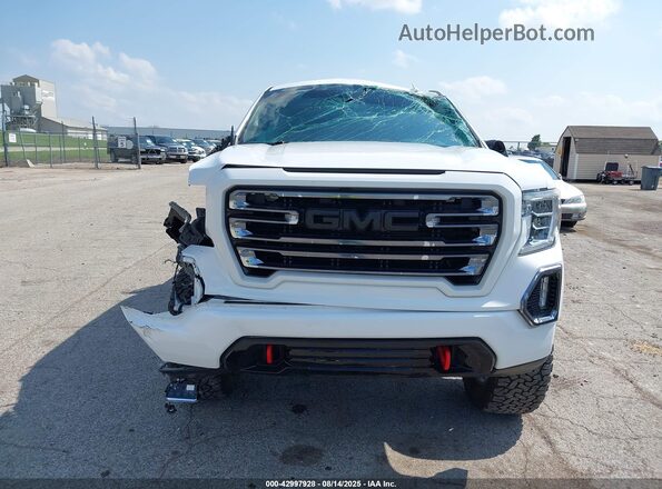 3GTP9EED8MG237916 2021 GMC SIERRA White Widok zestawu wskaźników