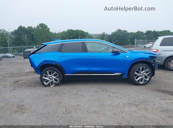3GYK3BMRXSS188262 2025 CADILLAC OPTIQ Light Blue Панорамний вид салону 360°