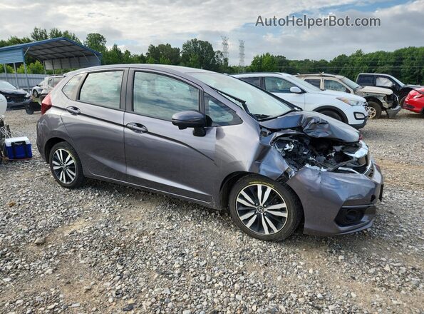 3HGGK5H85JM729577 2018 HONDA FIT Gray 