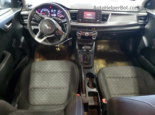 3KPA24AB0JE071102 2018 KIA RIO Black 