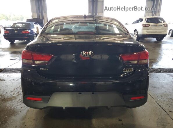 3KPA24AB0JE071102 2018 KIA RIO Black 