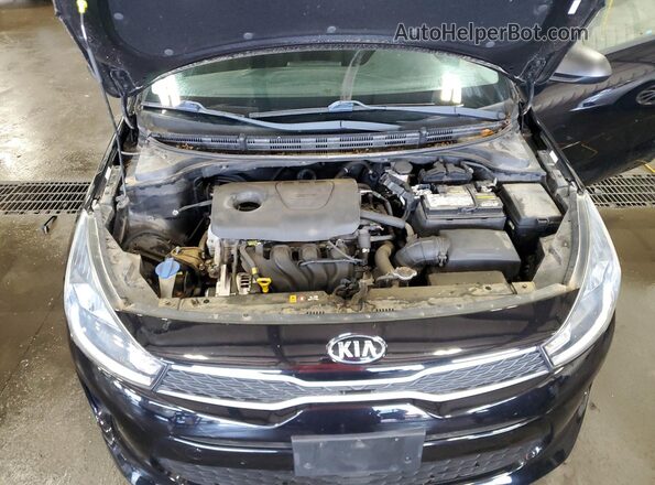 3KPA24AB0JE071102 2018 KIA RIO Black 