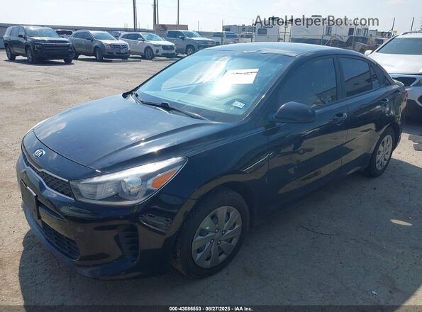 3KPA24AD1LE302903 2020 KIA RIO Black Передня ліва чверть