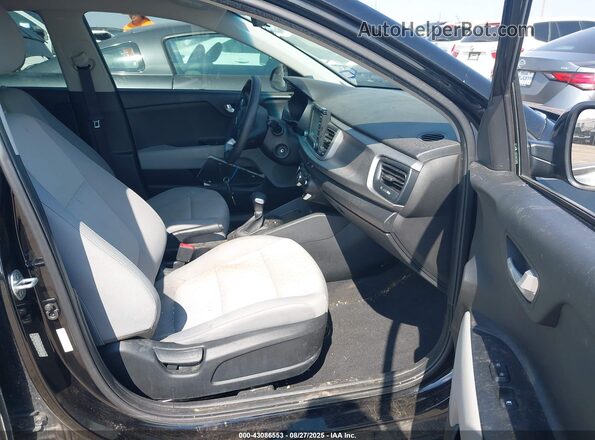 3KPA24AD1LE302903 2020 KIA RIO Black Вид салону спереду