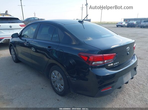 3KPA24AD1LE302903 2020 KIA RIO Black Задня ліва чверть