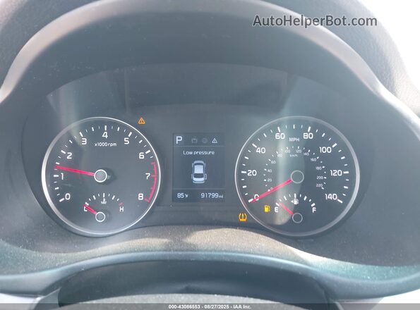 3KPA24AD1LE302903 2020 KIA RIO Black Вид задніх сидінь