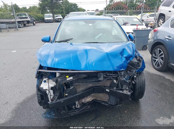 3KPA24AD1ME422251 2021 KIA RIO Blue Widok wnętrza z tyłu